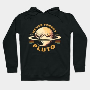 Celebrate Pluto's Journey 1930-2006 - Retro Planet T-Shirt Hoodie